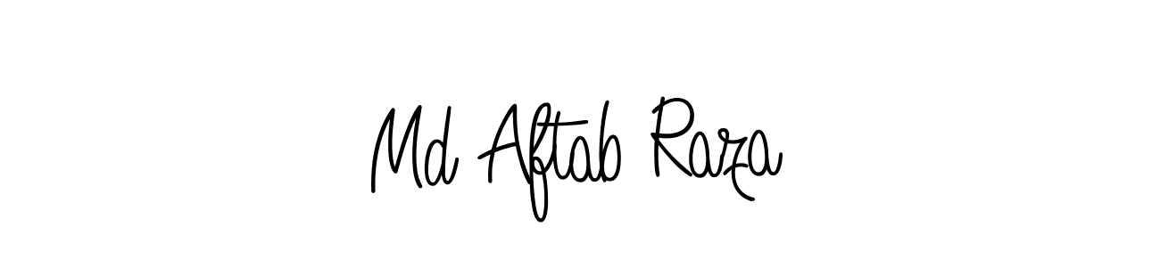 Make a short Md Aftab Raza signature style. Manage your documents anywhere anytime using Angelique-Rose-font-FFP. Create and add eSignatures, submit forms, share and send files easily. Md Aftab Raza signature style 5 images and pictures png