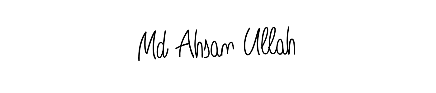 Make a beautiful signature design for name Md Ahsan Ullah. Use this online signature maker to create a handwritten signature for free. Md Ahsan Ullah signature style 5 images and pictures png