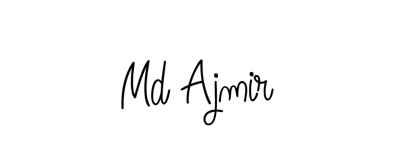 Similarly Angelique-Rose-font-FFP is the best handwritten signature design. Signature creator online .You can use it as an online autograph creator for name Md Ajmir. Md Ajmir signature style 5 images and pictures png