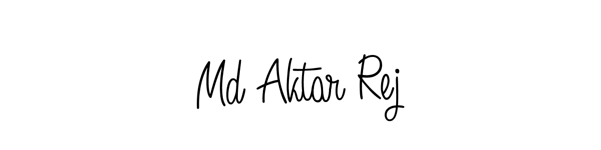 Make a short Md Aktar Rej signature style. Manage your documents anywhere anytime using Angelique-Rose-font-FFP. Create and add eSignatures, submit forms, share and send files easily. Md Aktar Rej signature style 5 images and pictures png