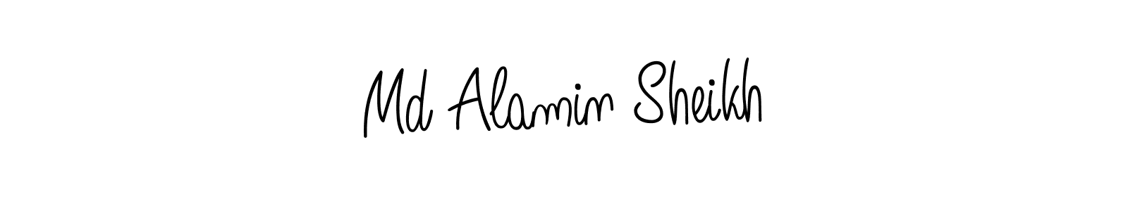 Make a short Md Alamin Sheikh signature style. Manage your documents anywhere anytime using Angelique-Rose-font-FFP. Create and add eSignatures, submit forms, share and send files easily. Md Alamin Sheikh signature style 5 images and pictures png