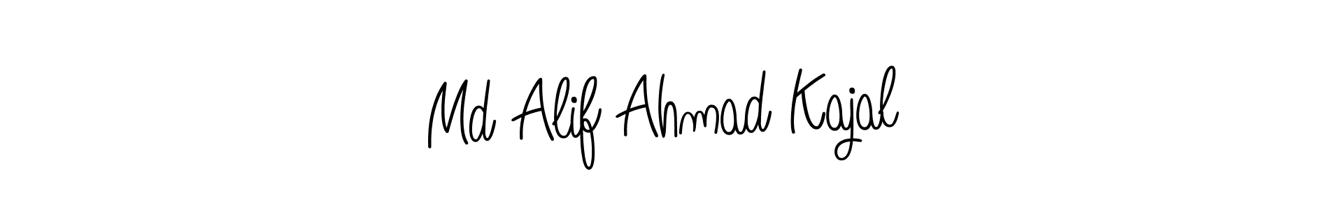 How to make Md Alif Ahmad Kajal signature? Angelique-Rose-font-FFP is a professional autograph style. Create handwritten signature for Md Alif Ahmad Kajal name. Md Alif Ahmad Kajal signature style 5 images and pictures png