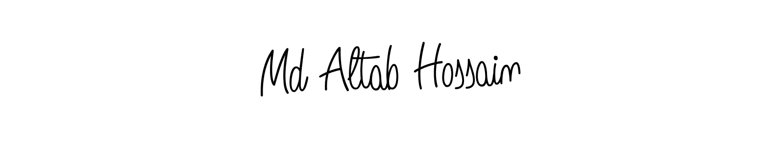 if you are searching for the best signature style for your name Md Altab Hossain. so please give up your signature search. here we have designed multiple signature styles  using Angelique-Rose-font-FFP. Md Altab Hossain signature style 5 images and pictures png