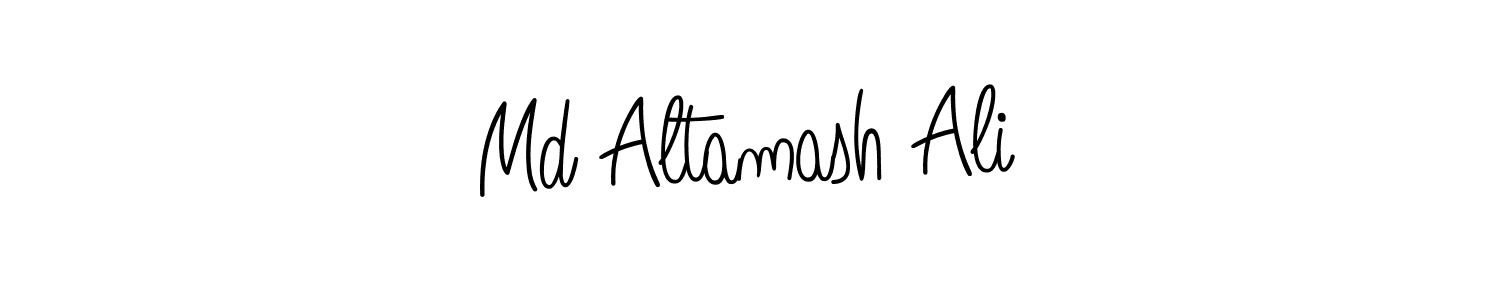 Also we have Md Altamash Ali name is the best signature style. Create professional handwritten signature collection using Angelique-Rose-font-FFP autograph style. Md Altamash Ali signature style 5 images and pictures png