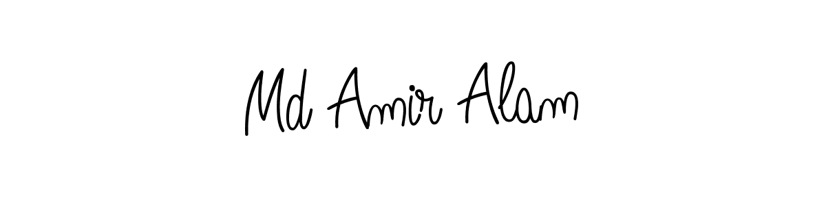 if you are searching for the best signature style for your name Md Amir Alam. so please give up your signature search. here we have designed multiple signature styles  using Angelique-Rose-font-FFP. Md Amir Alam signature style 5 images and pictures png