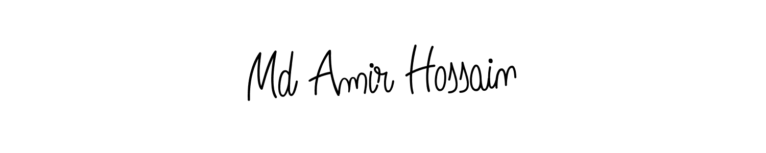 It looks lik you need a new signature style for name Md Amir Hossain. Design unique handwritten (Angelique-Rose-font-FFP) signature with our free signature maker in just a few clicks. Md Amir Hossain signature style 5 images and pictures png