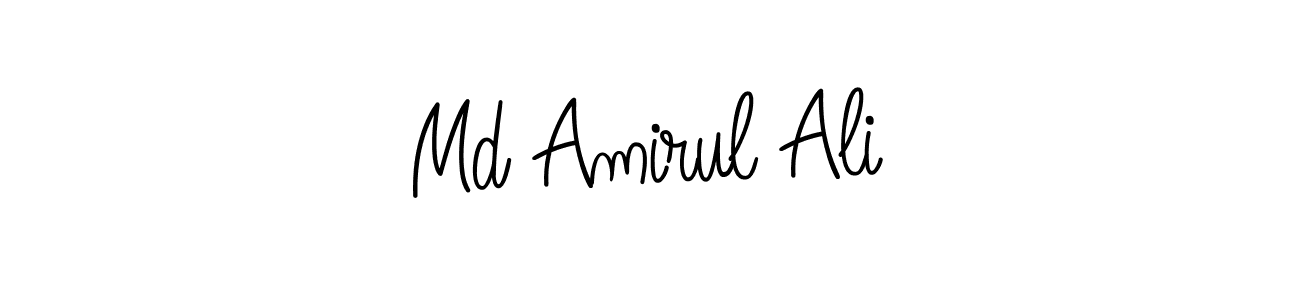 How to Draw Md Amirul Ali signature style? Angelique-Rose-font-FFP is a latest design signature styles for name Md Amirul Ali. Md Amirul Ali signature style 5 images and pictures png