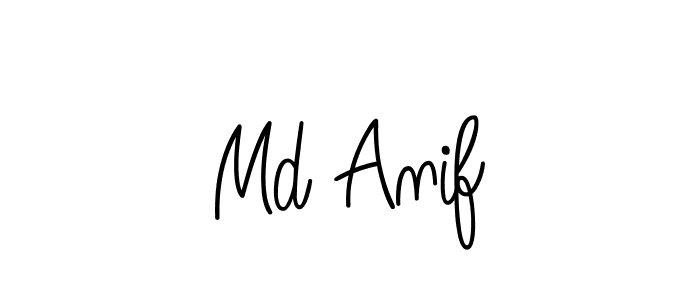 Check out images of Autograph of Md Anif name. Actor Md Anif Signature Style. Angelique-Rose-font-FFP is a professional sign style online. Md Anif signature style 5 images and pictures png