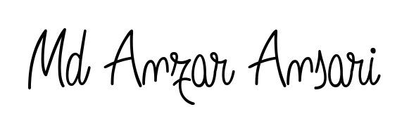 Transform the name Md Anzar Ansari into a signature masterpiece using Angelique-Rose-font-FFP font. Ideal for photographers, artists, and creators looking for watermarks. Md Anzar Ansari signature style 5 images and pictures png