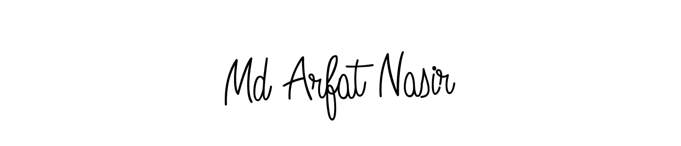 Similarly Angelique-Rose-font-FFP is the best handwritten signature design. Signature creator online .You can use it as an online autograph creator for name Md Arfat Nasir. Md Arfat Nasir signature style 5 images and pictures png