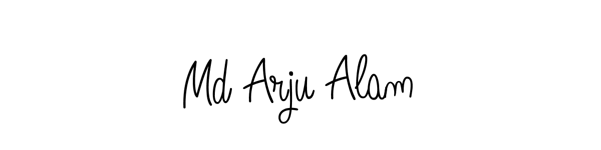 Make a beautiful signature design for name Md Arju Alam. Use this online signature maker to create a handwritten signature for free. Md Arju Alam signature style 5 images and pictures png