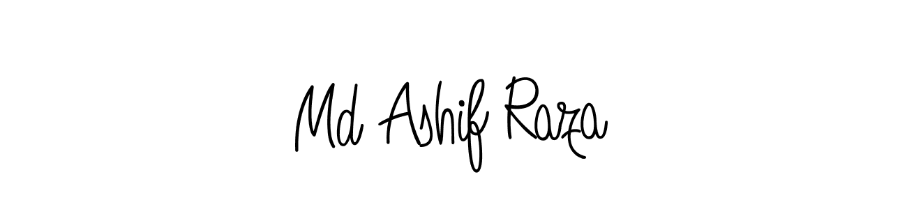 Design your own signature with our free online signature maker. With this signature software, you can create a handwritten (Angelique-Rose-font-FFP) signature for name Md Ashif Raza. Md Ashif Raza signature style 5 images and pictures png