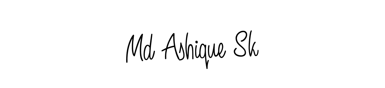 Also You can easily find your signature by using the search form. We will create Md Ashique Sk name handwritten signature images for you free of cost using Angelique-Rose-font-FFP sign style. Md Ashique Sk signature style 5 images and pictures png