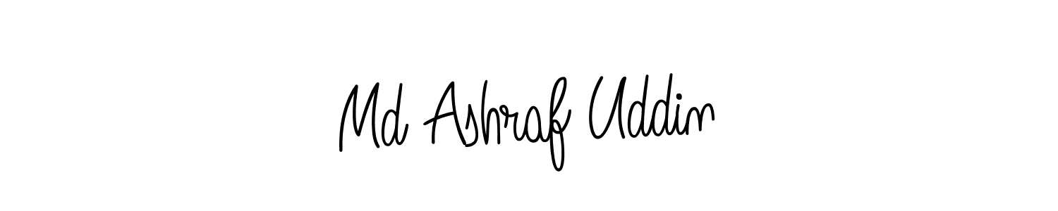 It looks lik you need a new signature style for name Md Ashraf Uddin. Design unique handwritten (Angelique-Rose-font-FFP) signature with our free signature maker in just a few clicks. Md Ashraf Uddin signature style 5 images and pictures png