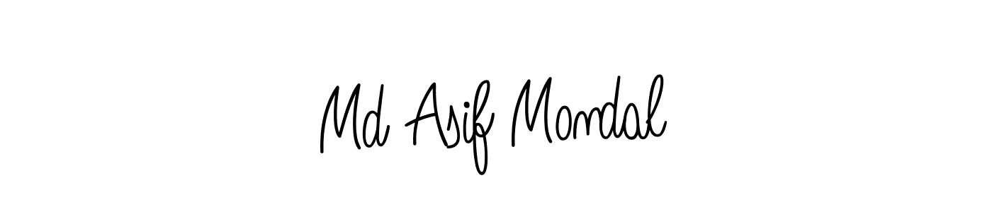 Angelique-Rose-font-FFP is a professional signature style that is perfect for those who want to add a touch of class to their signature. It is also a great choice for those who want to make their signature more unique. Get Md Asif Mondal name to fancy signature for free. Md Asif Mondal signature style 5 images and pictures png