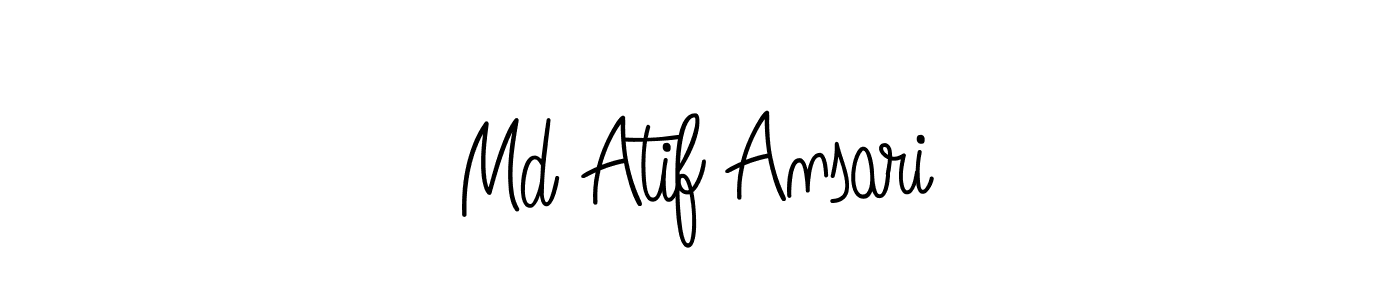 Check out images of Autograph of Md Atif Ansari name. Actor Md Atif Ansari Signature Style. Angelique-Rose-font-FFP is a professional sign style online. Md Atif Ansari signature style 5 images and pictures png