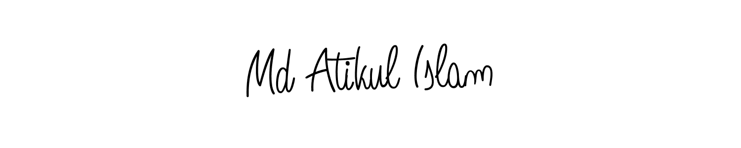 This is the best signature style for the Md Atikul Islam name. Also you like these signature font (Angelique-Rose-font-FFP). Mix name signature. Md Atikul Islam signature style 5 images and pictures png