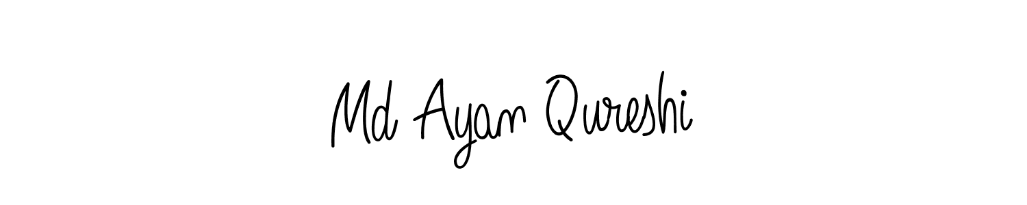 Similarly Angelique-Rose-font-FFP is the best handwritten signature design. Signature creator online .You can use it as an online autograph creator for name Md Ayan Qureshi. Md Ayan Qureshi signature style 5 images and pictures png