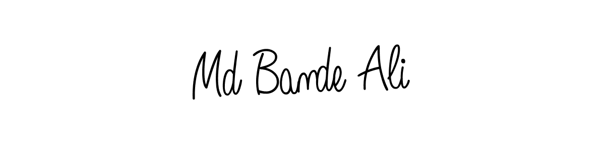 Best and Professional Signature Style for Md Bande Ali. Angelique-Rose-font-FFP Best Signature Style Collection. Md Bande Ali signature style 5 images and pictures png