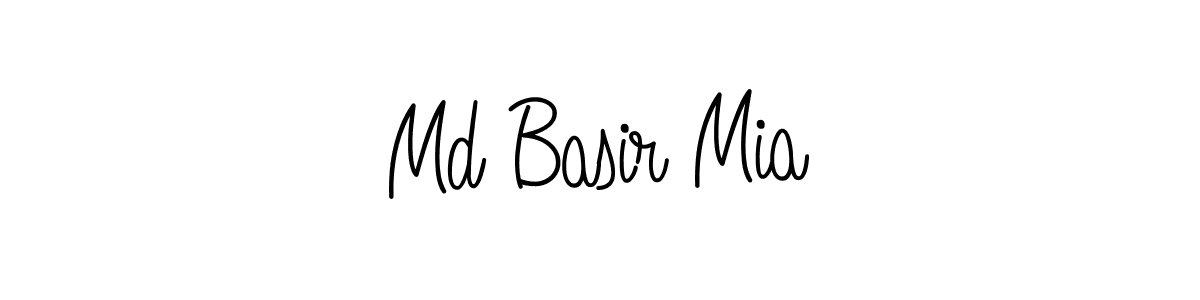 How to Draw Md Basir Mia signature style? Angelique-Rose-font-FFP is a latest design signature styles for name Md Basir Mia. Md Basir Mia signature style 5 images and pictures png
