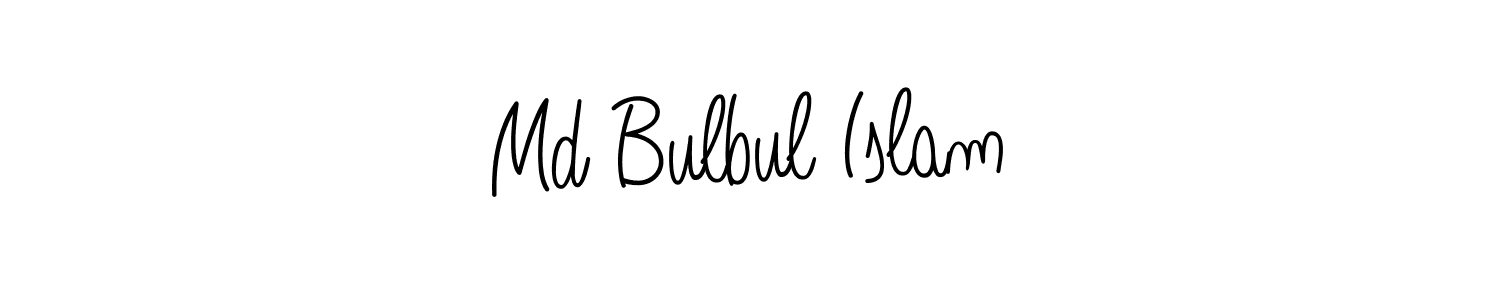 Create a beautiful signature design for name Md Bulbul Islam. With this signature (Angelique-Rose-font-FFP) fonts, you can make a handwritten signature for free. Md Bulbul Islam signature style 5 images and pictures png