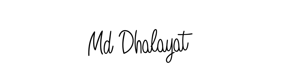 Md Dhalayat stylish signature style. Best Handwritten Sign (Angelique-Rose-font-FFP) for my name. Handwritten Signature Collection Ideas for my name Md Dhalayat. Md Dhalayat signature style 5 images and pictures png