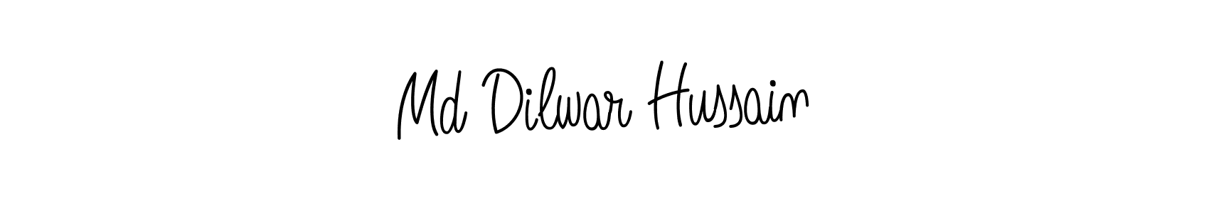 How to make Md Dilwar Hussain signature? Angelique-Rose-font-FFP is a professional autograph style. Create handwritten signature for Md Dilwar Hussain name. Md Dilwar Hussain signature style 5 images and pictures png