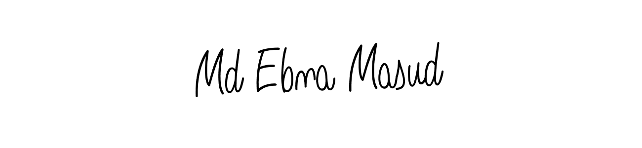 How to make Md Ebna Masud signature? Angelique-Rose-font-FFP is a professional autograph style. Create handwritten signature for Md Ebna Masud name. Md Ebna Masud signature style 5 images and pictures png