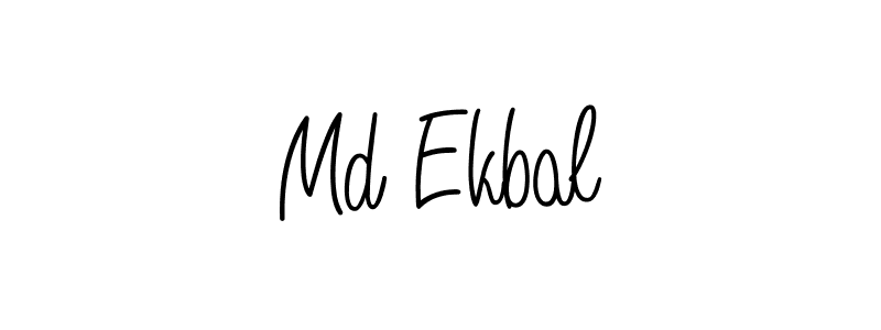 Once you've used our free online signature maker to create your best signature Angelique-Rose-font-FFP style, it's time to enjoy all of the benefits that Md Ekbal name signing documents. Md Ekbal signature style 5 images and pictures png