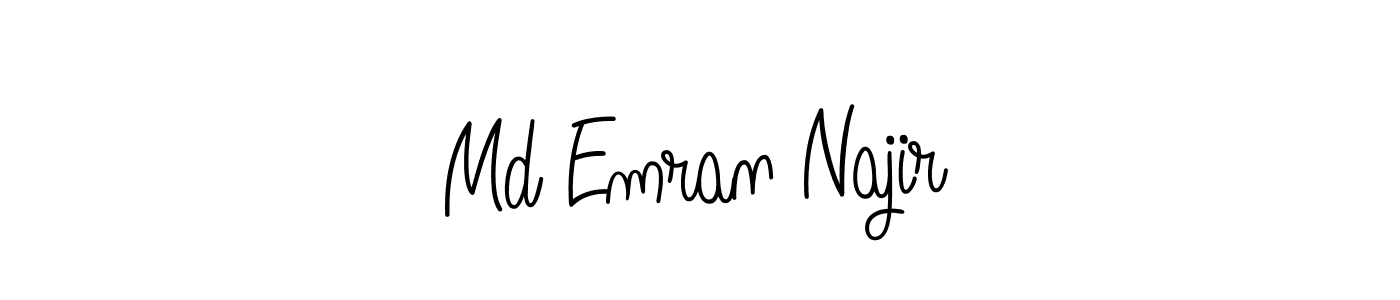 Once you've used our free online signature maker to create your best signature Angelique-Rose-font-FFP style, it's time to enjoy all of the benefits that Md Emran Najir name signing documents. Md Emran Najir signature style 5 images and pictures png