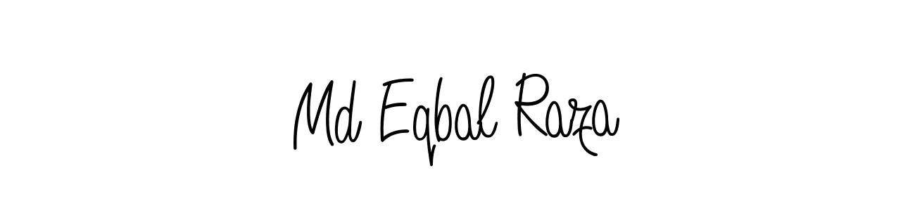 Md Eqbal Raza stylish signature style. Best Handwritten Sign (Angelique-Rose-font-FFP) for my name. Handwritten Signature Collection Ideas for my name Md Eqbal Raza. Md Eqbal Raza signature style 5 images and pictures png