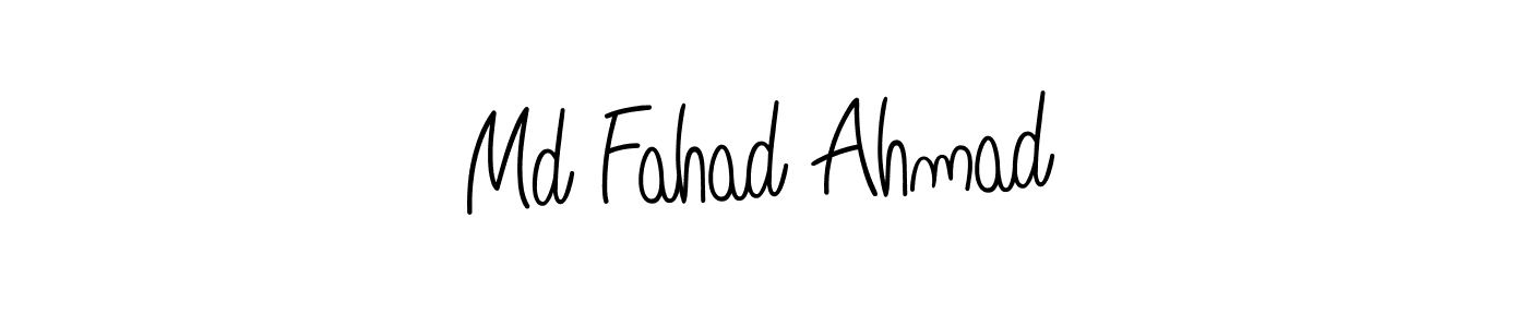 Angelique-Rose-font-FFP is a professional signature style that is perfect for those who want to add a touch of class to their signature. It is also a great choice for those who want to make their signature more unique. Get Md Fahad Ahmad name to fancy signature for free. Md Fahad Ahmad signature style 5 images and pictures png