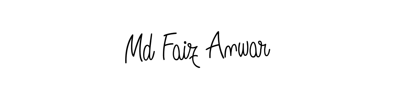Make a beautiful signature design for name Md Faiz Anwar. Use this online signature maker to create a handwritten signature for free. Md Faiz Anwar signature style 5 images and pictures png