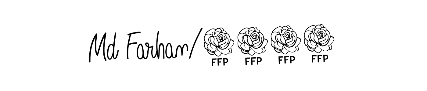 How to Draw Md Farhan/1000 signature style? Angelique-Rose-font-FFP is a latest design signature styles for name Md Farhan/1000. Md Farhan/1000 signature style 5 images and pictures png