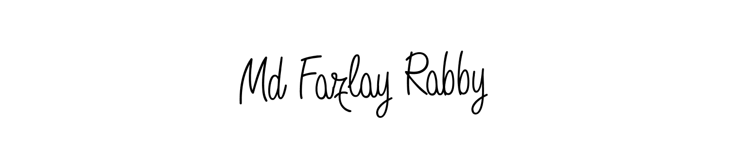 You can use this online signature creator to create a handwritten signature for the name Md Fazlay Rabby. This is the best online autograph maker. Md Fazlay Rabby signature style 5 images and pictures png