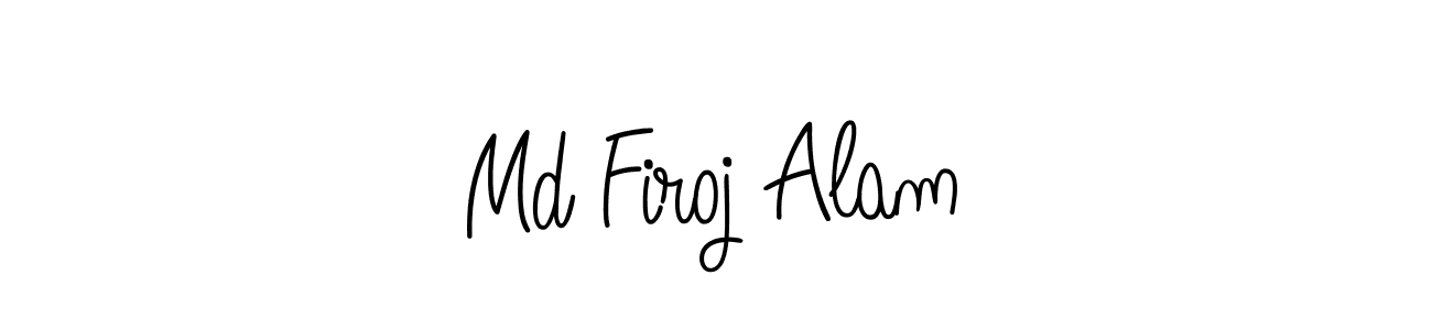 Angelique-Rose-font-FFP is a professional signature style that is perfect for those who want to add a touch of class to their signature. It is also a great choice for those who want to make their signature more unique. Get Md Firoj Alam name to fancy signature for free. Md Firoj Alam signature style 5 images and pictures png