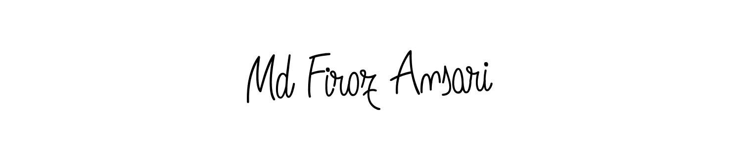 Similarly Angelique-Rose-font-FFP is the best handwritten signature design. Signature creator online .You can use it as an online autograph creator for name Md Firoz Ansari. Md Firoz Ansari signature style 5 images and pictures png