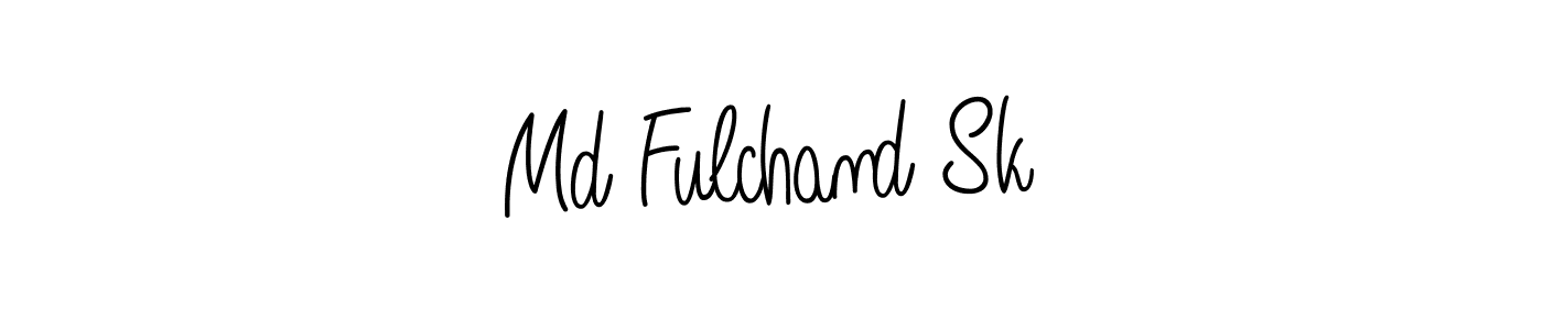 Angelique-Rose-font-FFP is a professional signature style that is perfect for those who want to add a touch of class to their signature. It is also a great choice for those who want to make their signature more unique. Get Md Fulchand Sk name to fancy signature for free. Md Fulchand Sk signature style 5 images and pictures png