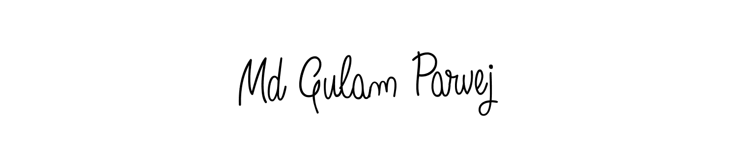 Similarly Angelique-Rose-font-FFP is the best handwritten signature design. Signature creator online .You can use it as an online autograph creator for name Md Gulam Parvej. Md Gulam Parvej signature style 5 images and pictures png