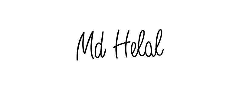 Angelique-Rose-font-FFP is a professional signature style that is perfect for those who want to add a touch of class to their signature. It is also a great choice for those who want to make their signature more unique. Get Md Helal name to fancy signature for free. Md Helal signature style 5 images and pictures png