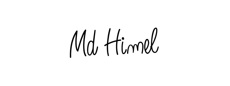 Design your own signature with our free online signature maker. With this signature software, you can create a handwritten (Angelique-Rose-font-FFP) signature for name Md Himel. Md Himel signature style 5 images and pictures png