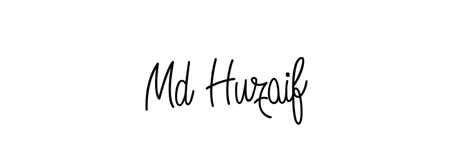 You should practise on your own different ways (Angelique-Rose-font-FFP) to write your name (Md Huzaif) in signature. don't let someone else do it for you. Md Huzaif signature style 5 images and pictures png