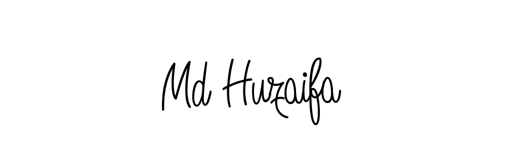 Md Huzaifa stylish signature style. Best Handwritten Sign (Angelique-Rose-font-FFP) for my name. Handwritten Signature Collection Ideas for my name Md Huzaifa. Md Huzaifa signature style 5 images and pictures png