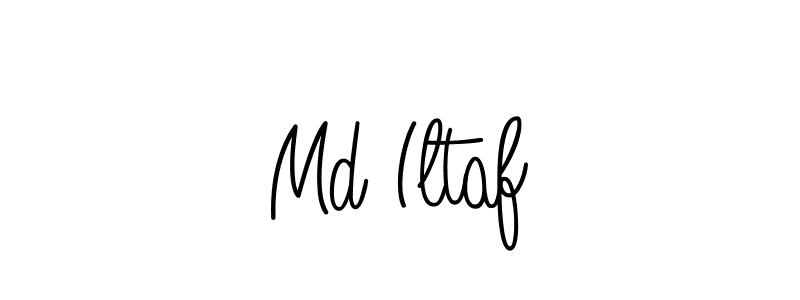 Use a signature maker to create a handwritten signature online. With this signature software, you can design (Angelique-Rose-font-FFP) your own signature for name Md Iltaf. Md Iltaf signature style 5 images and pictures png