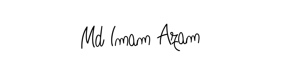 Similarly Angelique-Rose-font-FFP is the best handwritten signature design. Signature creator online .You can use it as an online autograph creator for name Md Imam Azam. Md Imam Azam signature style 5 images and pictures png
