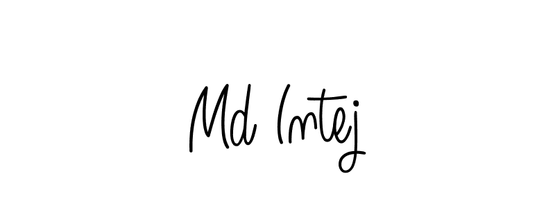 How to make Md Intej signature? Angelique-Rose-font-FFP is a professional autograph style. Create handwritten signature for Md Intej name. Md Intej signature style 5 images and pictures png