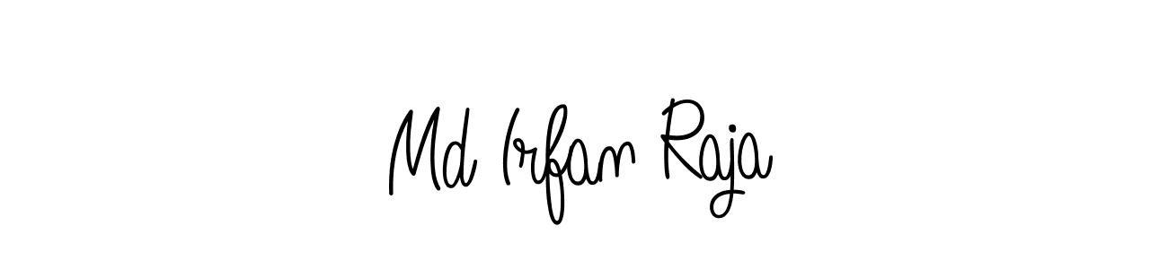 How to Draw Md Irfan Raja signature style? Angelique-Rose-font-FFP is a latest design signature styles for name Md Irfan Raja. Md Irfan Raja signature style 5 images and pictures png