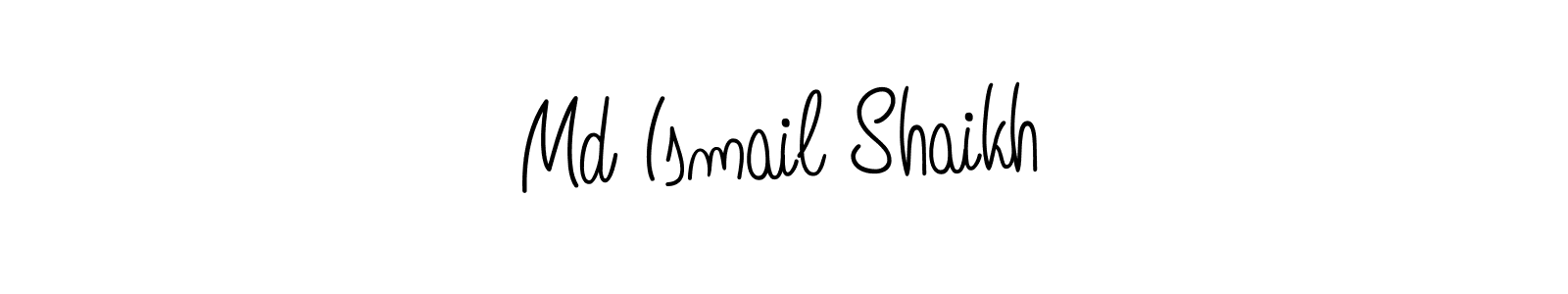 Make a beautiful signature design for name Md Ismail Shaikh. Use this online signature maker to create a handwritten signature for free. Md Ismail Shaikh signature style 5 images and pictures png