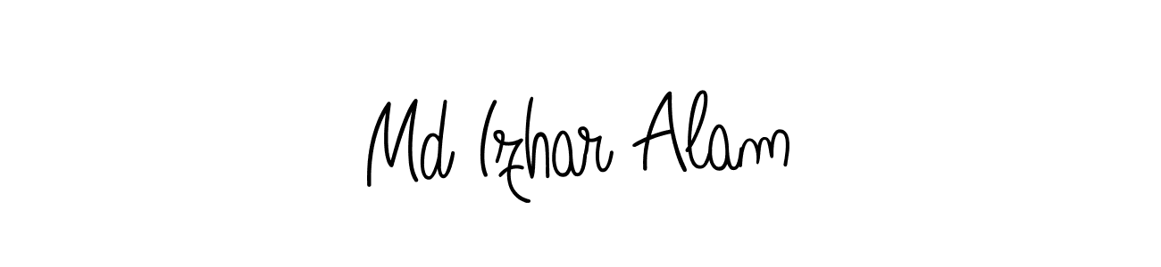 It looks lik you need a new signature style for name Md Izhar Alam. Design unique handwritten (Angelique-Rose-font-FFP) signature with our free signature maker in just a few clicks. Md Izhar Alam signature style 5 images and pictures png