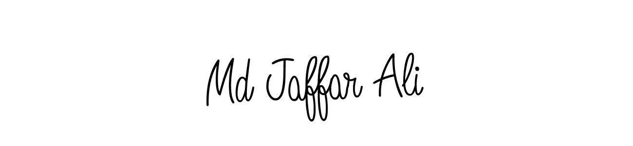 Md Jaffar Ali stylish signature style. Best Handwritten Sign (Angelique-Rose-font-FFP) for my name. Handwritten Signature Collection Ideas for my name Md Jaffar Ali. Md Jaffar Ali signature style 5 images and pictures png